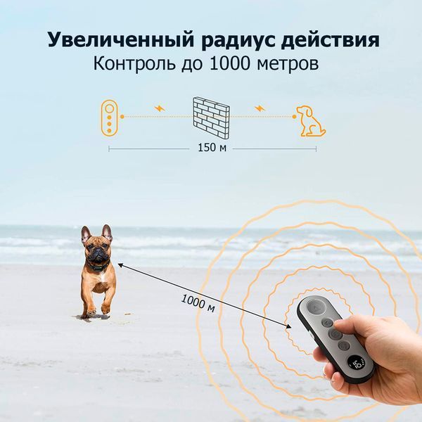 Електронашийник для дресирування собак С-680 10001 фото