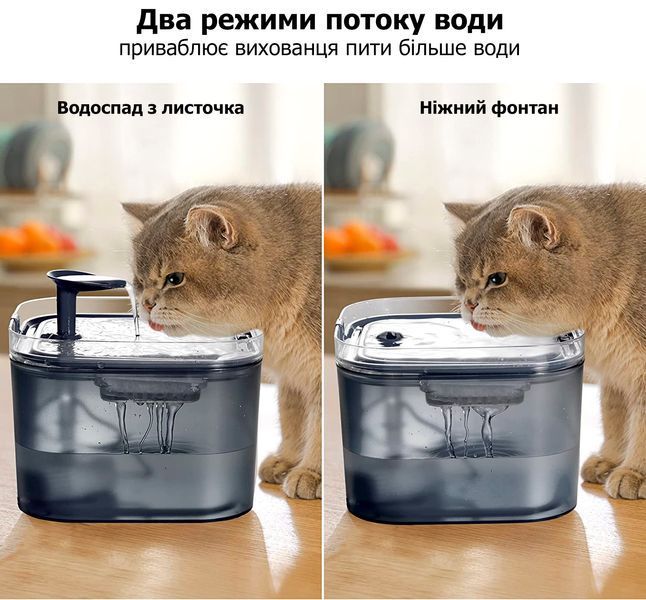 Фонтанчик автопоилка для кота Pet Water Fountain - автоматическая поилка питьевой фонтан для кошек и собак 10011 фото